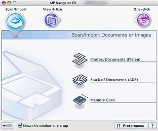 Scan using MP Navigator EX - MX860 (Windows)