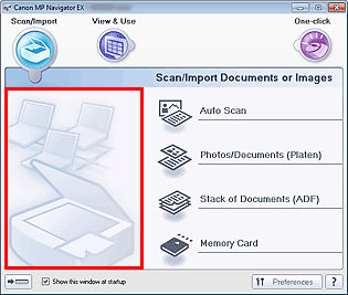 Confirm the correct scanner is selected in Preferences (Windows ...