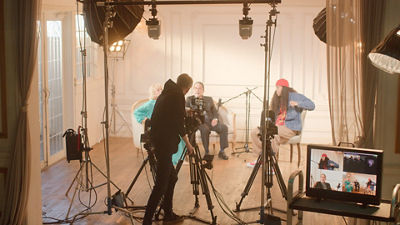 Multi-Camera Orchestration - Studio with People