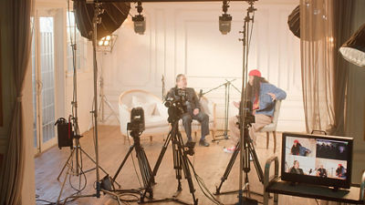 Multi-Camera Orchestration - Studio with People