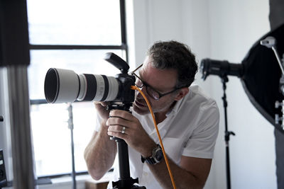 Peter Hurley Using a Canon Camera to Film