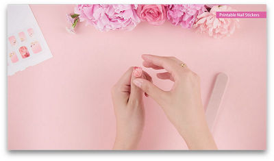 Canon Printable Nail Stickers