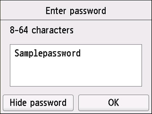 Connecting the Printer to a Wireless Network (Manual Connect) - GX4020