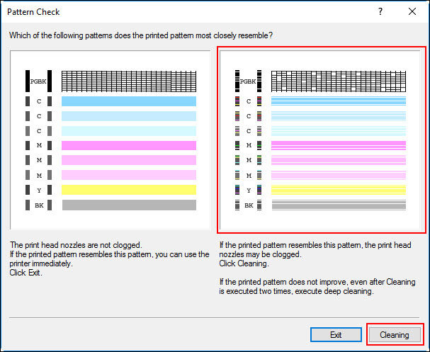 Clean the Print Head on a PIXMA MX870 with a Windows PC