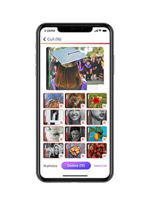 Photo Culling App Deletion Interface