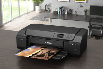 PIXMA PRO-200S - 3 Quarter View Printing