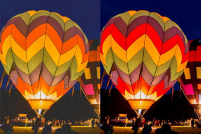 Hot Air Balloon Comparison