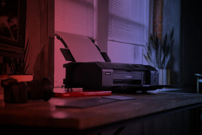 Canon Printer on desk