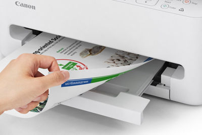PIXMA TR7120 - Person Retrieving Printed Paper