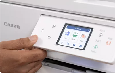 PIXMA TR7820 - Showing Touch Screen