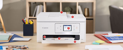 PIXMA TR7820 - Printer on a Table