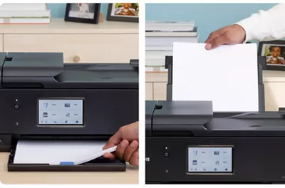 PIXMA TR8620a - Person Loading Paper