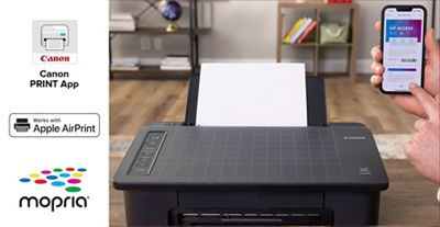 PIXMA TS302a - Person Printing from Mobile Phone