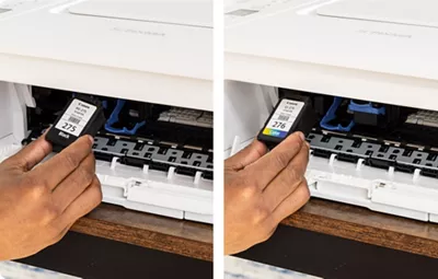 PIXMA TS3720 - Person Changing Ink Cartridges