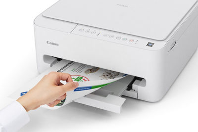 PIXMA TS4320 - Person Retrieving Printed Document