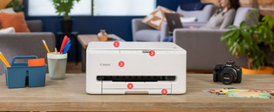 PIXMA TS6520 - Front View on a Desk