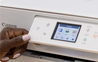 PIXMA TS7720 - Showing Touch Screen