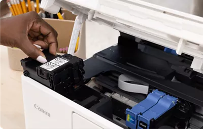 PIXMA TS7720 - Ink Being Loaded