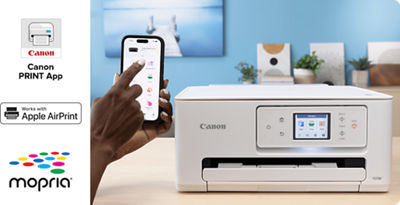 PIXMA TS7720 - Person Printing from Mobile Phone