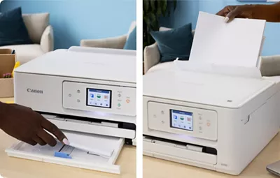 PIXMA TS7722 - Paper Feeder Loading