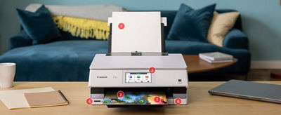 PIXMA TS8820 - Printer on a Table