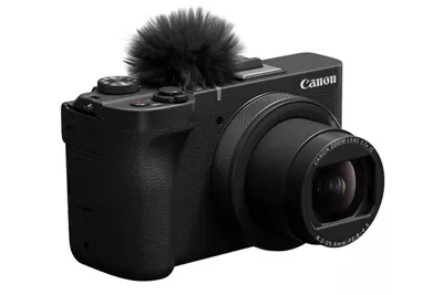 PowerShot V1 - 3 Quarter View with Mic Accessory