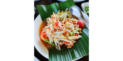 Close Up of a Plate of Food