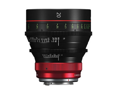 CN-R20mm T1.5 L F - Front View