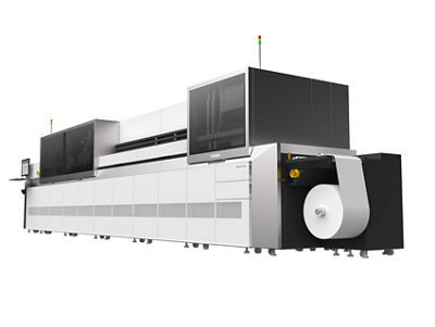 Image of the LabelStream LS2000 digital inkjet press