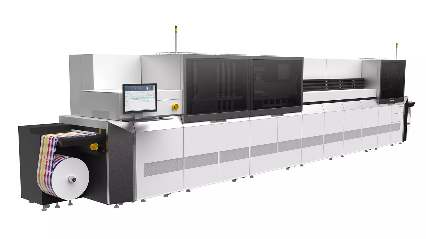 Image of the LabelStream LS2000 Inkjet Label Press