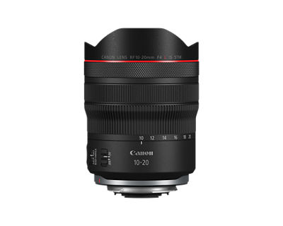 RF10-20mm F4 L IS STM - Front View