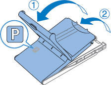 Load Ink and Paper Cassette in the SELPHY CP1200 Printer