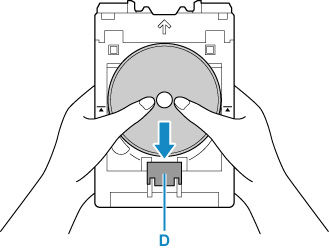 Place a Printable Disc - PRO-200S