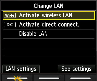 How to Connect the Printer to a Wireless LAN via the WPS Push Button ...