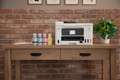 MegaTank Printer on a Table