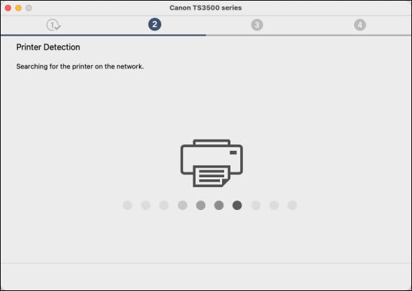 PIXMA TS3500 Series Wireless Setup Using a USB Cable - macOS