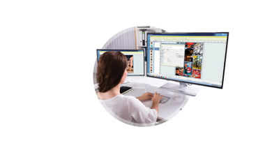 Image of a woman working with PRISMAprepare
