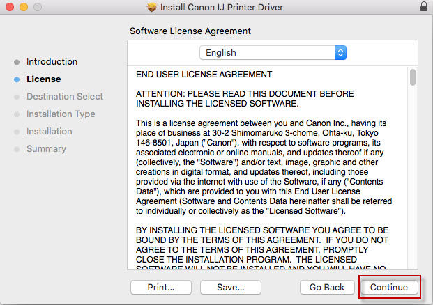 How to Connect the Printer to a Wired LAN with a Downloaded Driver - PRO-10