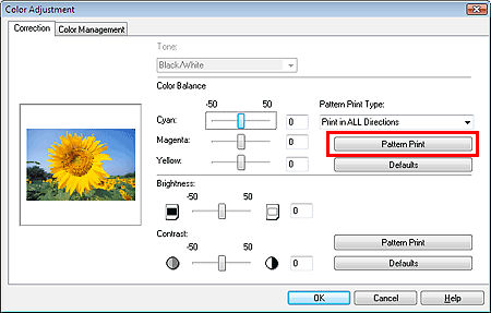 Printing images in Grayscale - Easy-PhotoPrint Pro