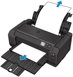 Paper Is Jammed in Paper Output Slot, in Top Feed, or in Manual Feed ...