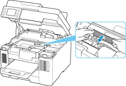 Paper is Jammed Inside the Printer - GX7020