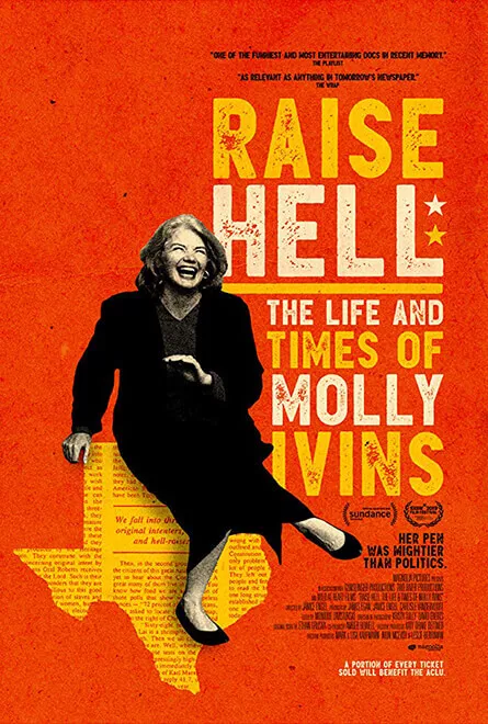 Raise Hell The Life and Times of Molly Ivins Poster