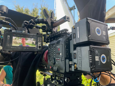 DoP E.J. Enríquez with the Canon C300MK3