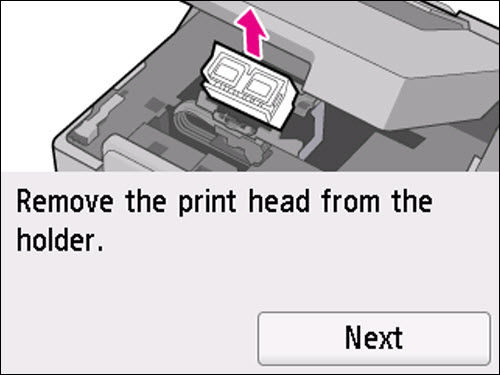 Replace the Print Head - GX3020 / GX4020
