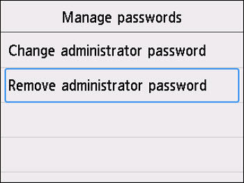 Set an Administrator Password - GX7020