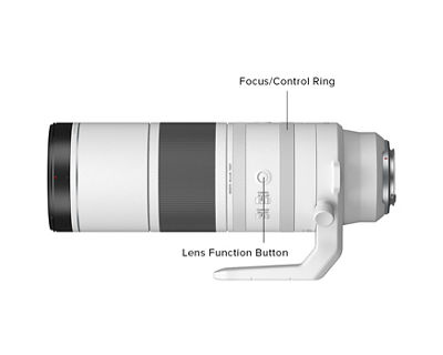 RF200-800mm F6.3-9 IS USM - Focus/Ring Ring Being Displayed