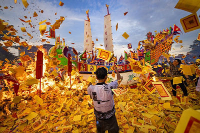 Person at a Festival