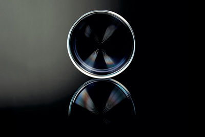 Front View of a Lens