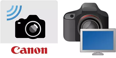 Canon Camera Connect and EOS Utility Logo