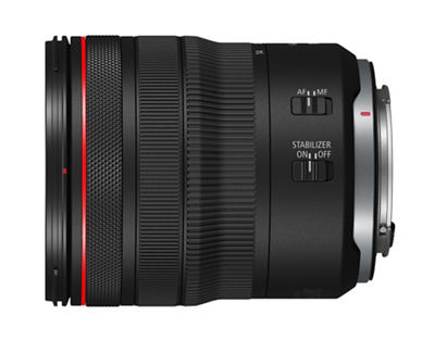 Canon RF14-35mm F4 L IS USM Lens - Side